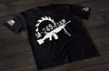 Patriot Apparel M249 SAW T-Shirt – Tactical Military Machine Gun Graphic T-shirt