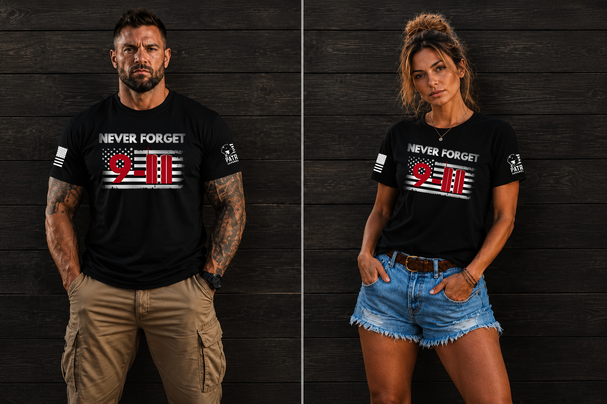 Patriot Apparel 9/11 Never Forget T-Shirt