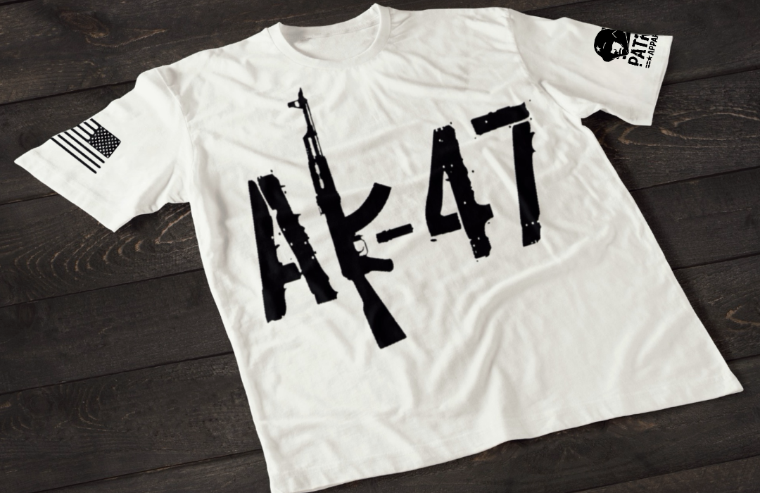 Patriot Apparel AK-47 T-Shirt – Tactical Rifle Graphic T-shirt