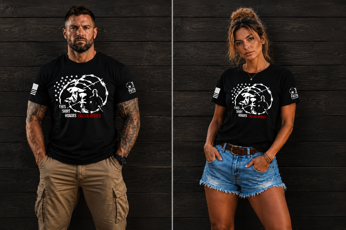Patriot Apparel Fallen Heroes T-Shirt – Military Tribute