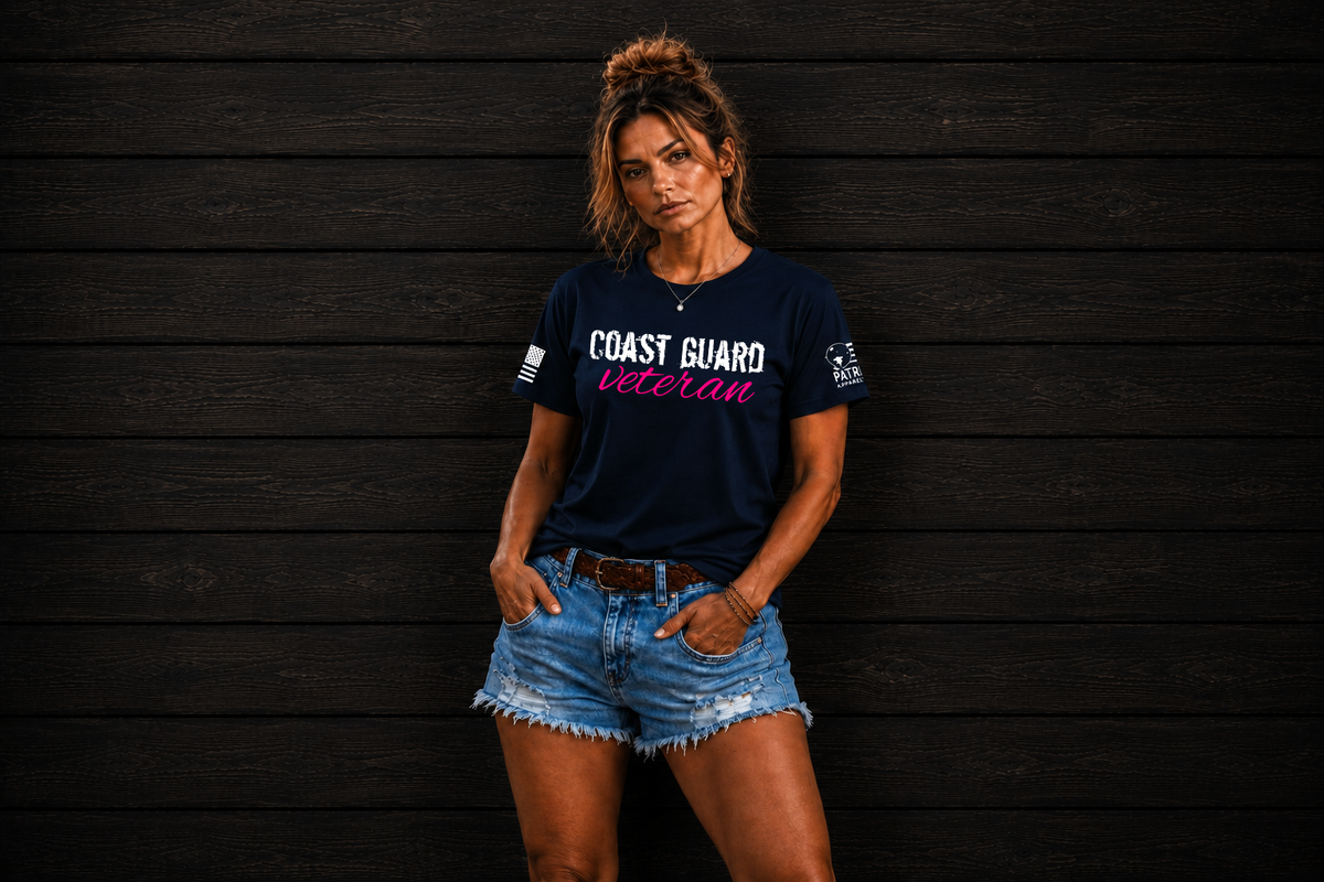Patriot Apparel Coast Guard Veteran Women's T-Shirt