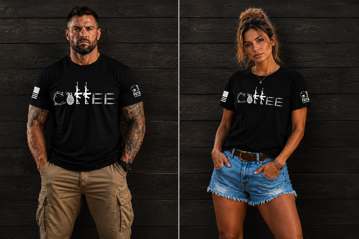 Patriot Apparel Tactical Coffee T-Shirt