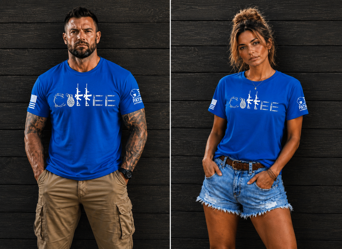 Patriot Apparel Tactical Coffee T-Shirt