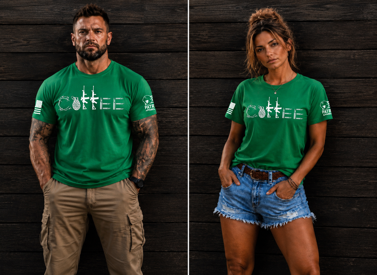Patriot Apparel Tactical Coffee T-Shirt