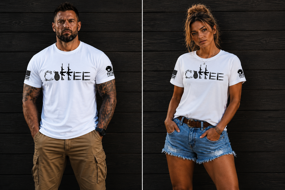 Patriot Apparel Tactical Coffee T-Shirt