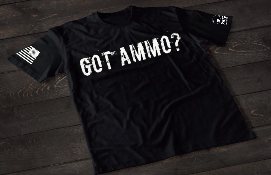 Patriot Apparel Got Ammo? T-Shirt – Tactical Graphic T-shirt