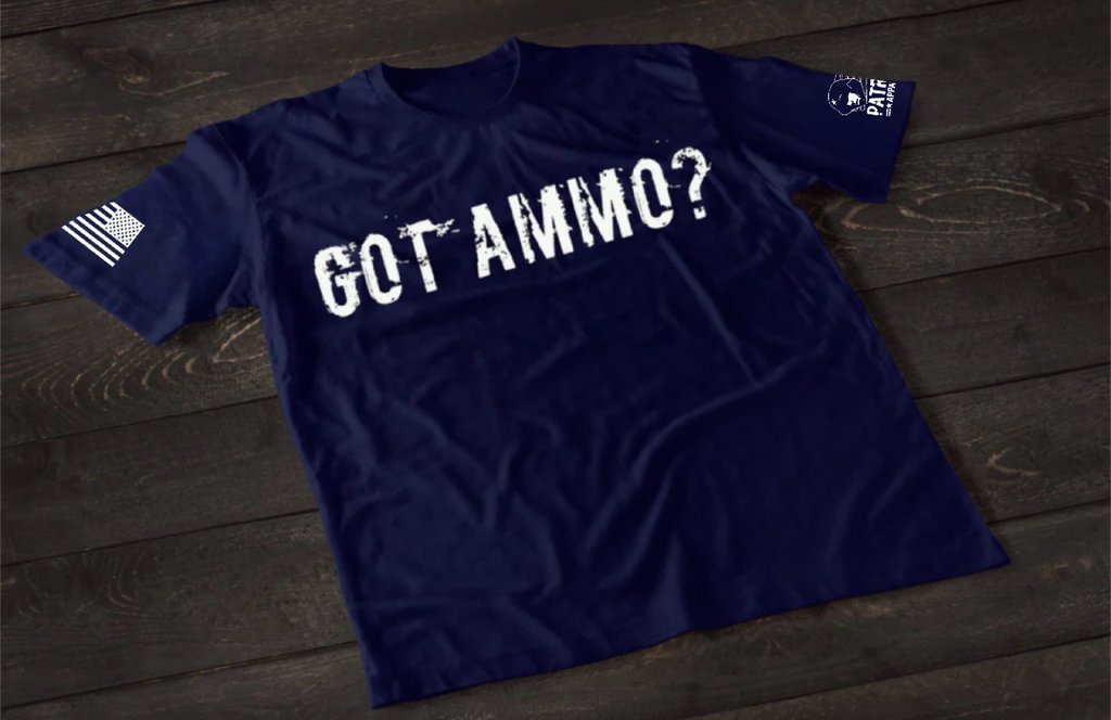 Patriot Apparel Got Ammo? T-Shirt – Tactical Graphic T-shirt