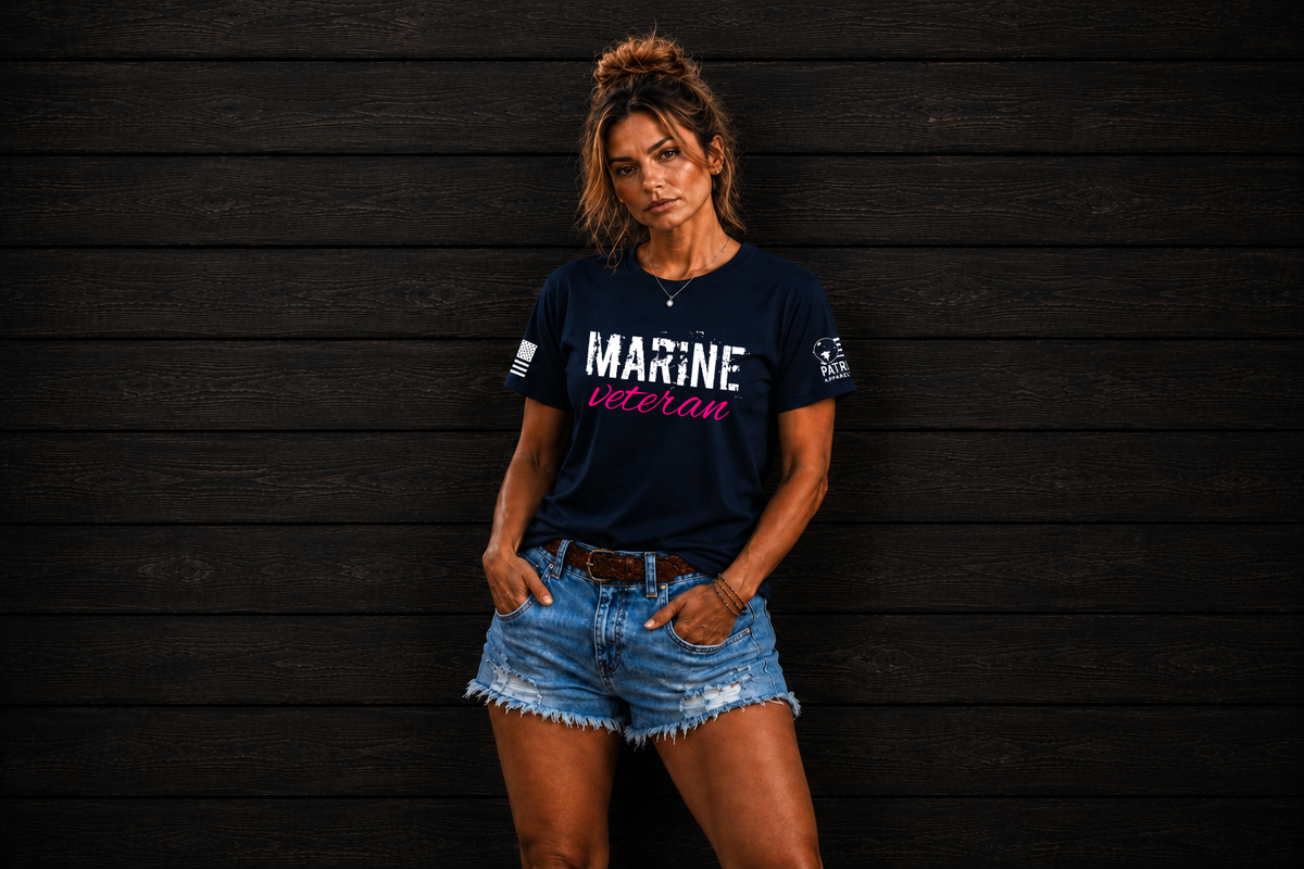 Patriot Apparel Marine Veteran Women's T-Shirt