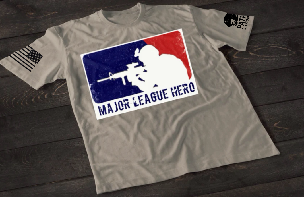Patriot Apparel Major League Hero T-Shirt – Tactical Military Graphic T-shirt