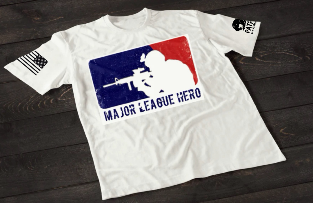 Patriot Apparel Major League Hero T-Shirt – Tactical Military Graphic T-shirt