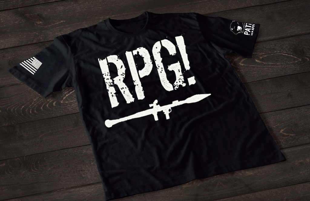 Patriot Apparel RPG T-Shirt – Tactical Military Rocket Launcher Graphic T-shirt