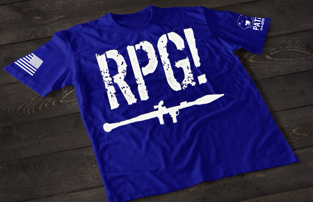 Patriot Apparel RPG T-Shirt – Tactical Military Rocket Launcher Graphic T-shirt