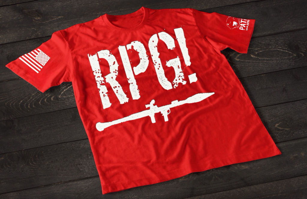 Patriot Apparel RPG T-Shirt – Tactical Military Rocket Launcher Graphic T-shirt