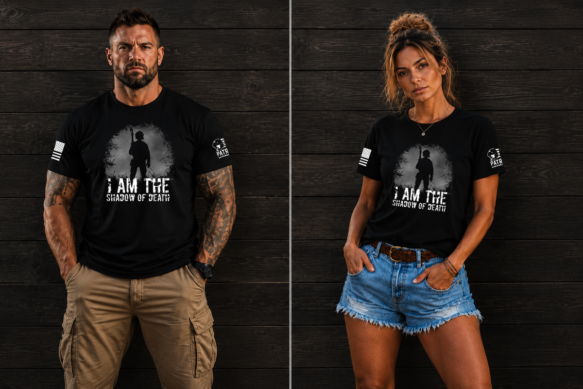 Patriot Apparel I Am the Shadow of Death T-Shirt