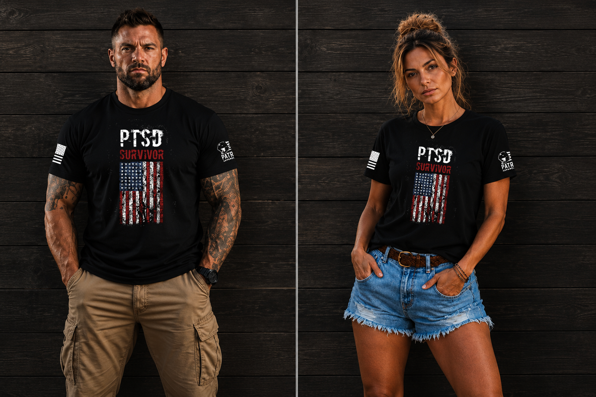 Patriot Apparel PTSD Survivor T-Shirt